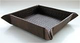 $110 Tommy Bahama Mens Brown Handwoven Weave Tray