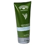 Natures Gate Organics Creamy Shave Gel, Ultra Moisturizing, Lemongrass & Clary Sage, 6 fl oz (177 ml) (Pack of 6)