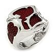 Red Stingray Ring