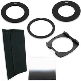 52mm 58mm 72mm Adapter Rings + Gradual ND8+Wide Holder+6 Pocket Pouch for Cokin P