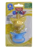 Playtex Baby Binky Most Like Mother Latex Pacifiers: Yellow-Light Blue