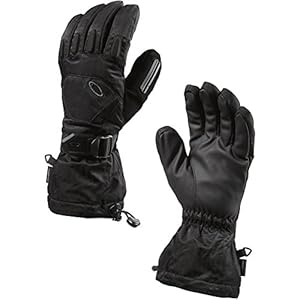 Oakley Men's Recon Gloves, Black, Medium