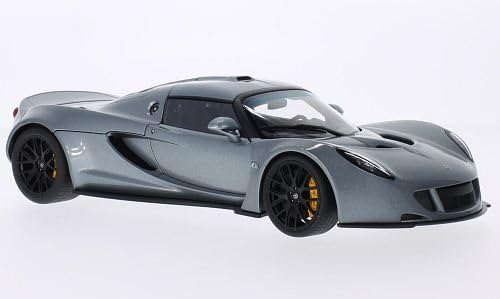 Hennessey Venom GT Spyder, silver, 2010, Model Car, Ready-made, AutoArt 1:18 by Hennessey