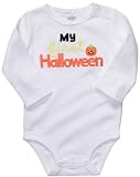 Carters White My First Halloween Baby Bodysuit (12 Months)