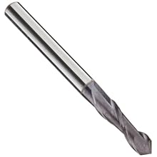 Melin Tool AMG-DP1 Solid Carbide Drill Point End Mill, AlTiN Coated, Single Cut, 2 Flutes, Center Cutting