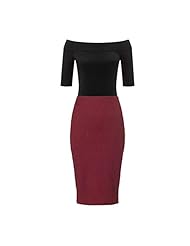 Sexy General Print Off the Shoulder Cocktail Polyester/Viscose Bodycon Dress/Club Dress/Party Dress/Midi Dress 