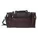 Piel Travel Duffle with Side Pocket