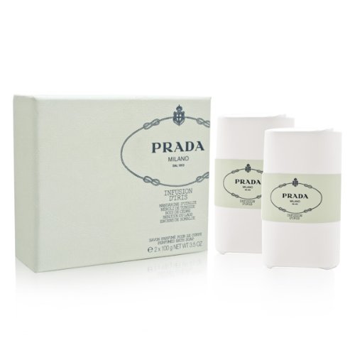 PRADA INFUSION D'IRIS by Prada for WOMEN: BATH SOAP 3.5 OZ