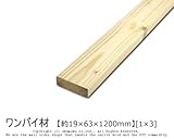 ワンバイ材 【約19×63×1200mm】[1×3]1本入り<O>