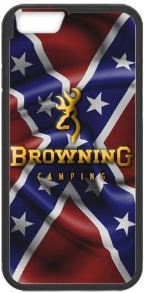 iPhone 6 4.7" Case Browning Flag Browning Logo Back Cover Case (Laser Technology)