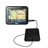 Emergency AA Battery Charge Extender for the LG LN845 - Gomadic Brand w/ TipExchange Technology
