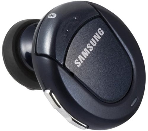 Samsung - KIT oreillette Bluetooth WEP 500 - 2 microphones - r�ducteur bruit - 7,7 mm - bleue