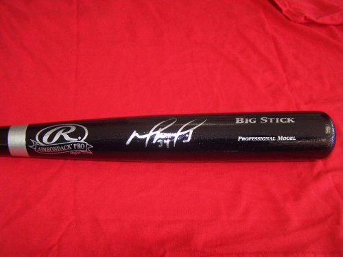 DAVID ORTIZ SIGNED AUTO BLACK RAWLINGS BIG STICK BASEBALL BAT BOSTON RED SOX COA + PROOF PHOTO