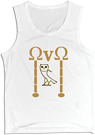 Ovo Sound October Very Own Drake Ovoxo Customized Ovo Bird Owl2 Tank Top Tank Shirts M Whitefor Men.Graphic Printed T Shirt.