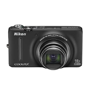 Nikon COOLPIX S9200 16 MP CMOS Digital Camera with 18x Zoom NIKKOR ED Glass Lens and Full HD 1080p Video (Black)$169.00