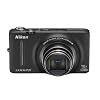 Nikon COOLPIX S9200 16 MP CMOS Digital Camera with 18x Zoom NIKKOR ED Glass Lens and Full HD 1080p Video (Black)