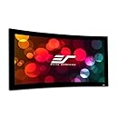 Elite Screens Lunette Series, 230-inch 16:9, Sound Transparent Curved Fixed Frame Projection Screen, CURVE230H-A1080P3