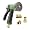 www.messingrohre.com - SaniFri 470010456 Garten-Handbrause Set f�r 1 2 Gartenschlauch bestehend aus Gartenbrause 6-fach verstellbar und Messing-Steckkupplungsset