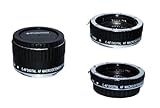 Polaroid Auto Fokus DG Makro Verlängerungsobjektivset (13mm, 21mm, 31mm) für digitale Canon SLR Kameras