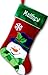 Personalized Christmas Stockings - (Happy Snowman, Personalized)