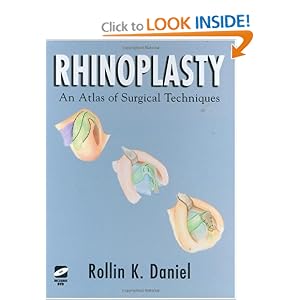Click here to buy Rhinoplasty: An Atlas of Surgical Techniques by Rollin K. Daniel and J. Schlesinger.