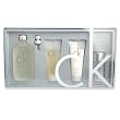 Ck One Gift Set 4 Pieces ( 6.7 oz. Eau De Toilette Spray+2.6 oz. Deo.+3.4 oz. Gel+3.4 oz.3.4 oz. Body Lotion) Men