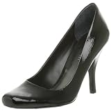 Nine West Womens Sbarra Pump,Black Patent,10 M