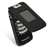 Black Premium Silicone Skin Case Cell Phone Protector for BlackBerry Pearl Flip 8220