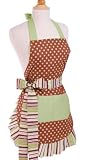 Flirty Aprons Women's Apron Cocoa Lime