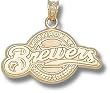 Milwaukee Brewers Full Logo 9/16" Charm/Pendant