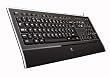 Logitech Illuminated Keyboard beleuchtete Tastatur schnurgebunden (deutsches Tastaturlayout, QWERTZ)