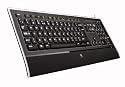 Logitech Illuminated Keyboard beleuchtete Tastatur schnurgebunden (deutsches Tastaturlayout, QWERTZ)