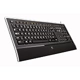 Logitech Illuminated Keyboard beleuchtete Tastatur schnurgebunden (deutsches Tastaturlayout, QWERTZ)von "Logitech"