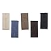 5-Pack Waistband Button Extender for Pants and Skirts - black, brown, taupe grey, blue, khaki - Adjustable