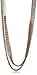 Nancy Bacich Chain Mail Mesh Tri-Color Necklace