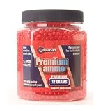Crosman AirSoft BBs (5000 .12G 6mm, Red BBs)