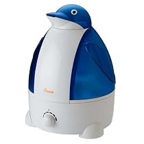 Crane Adorable 1 Gallon Cool Mist Humidifier, Penguin Shape