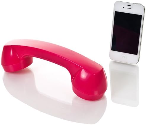 ThrowBack Retro 72-PK701 Bluetooth iPhone Mobile Handset (Pink)
