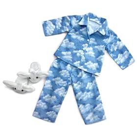 Cloud Nine - Pajamas for 18" American Girl Dolls