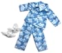 Cloud Nine Pajamas and Bunny Slippers ~ Fits 18" American Girl Dolls