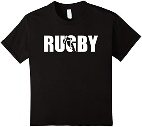 Kids Rugby T-Shirt 12 Black