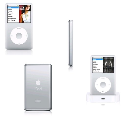 Childrens Toyshop  Electronics : MP3-Player Apple iPod Classic 80GB silver