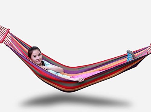 Hammock,210 X 150 Cm, Garden/outdoor Camping Portable Canvas Hammock