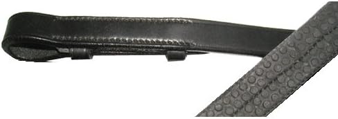 Legacy Bridlery Rubber Grip Reins, Black