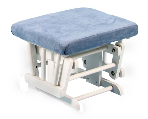 Baby: Stork Craft Matching Ottoman in White