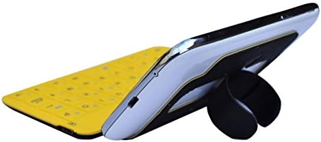 GoldQ Ultra Thin 2.3mm Wireless Bluetooth Keyboard Case Stand Protector for 5'' Cellphone Sony l39H HTC New One Samsung Galaxy S3