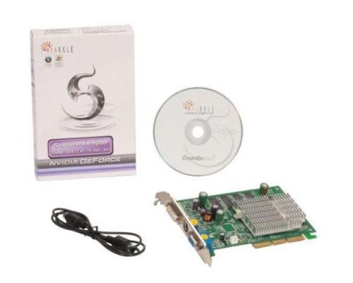 256MB NVIDIA GeFORCE FX 5200 VGA/DVI VIDEO CARD AGP