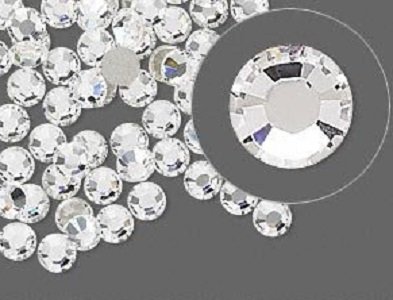 CRYSTAL CLEAR Rhinestones Flatback 36 SWAROVSKI 7.2mm 34ss ss34