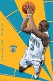 NEW ORLEANS HORNETS CHRIS PAUL 22 5x34 POSTER 4155