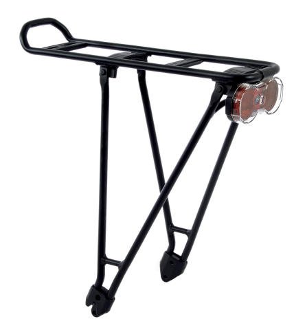 Hebie Gepäckträger Schmal, schwarz, 26/28